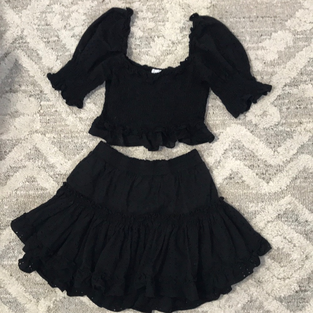 Misa top & skirt set